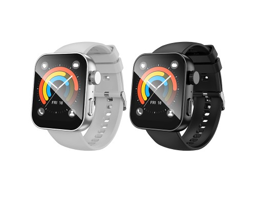 Смарт-годинник BOROFONE BD13 42mm. 230 mAh. Smart sports watch (call version) Black (6941991120633)