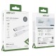Кабель ACEFAST C3-01 Type-C to iP 3A, 30W, TPE, TPE connectors, White (6974316280811)