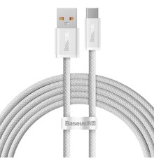 Кабель Baseus Dynamic Series Fast Charging Data Cable USB to Type-C 100W 1m White (CALD000602)
