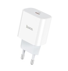Мережевий зарядний пристрій HOCO C76A Plus Speed source PD20W charger White (6931474746917)