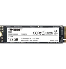 Накопичувач SSD M.2 Patriot P300 128GB NVMe 2280 PCIe 3.0 3D TLC (P300P128GM28)