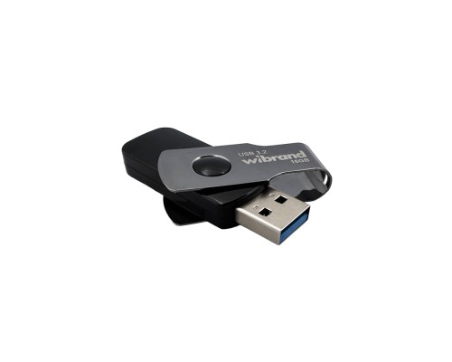 Флеш-накопичувач Wibrand USB 3.2 Gen1 Lizard 16GB Black (WI3.2/LI16P9B)