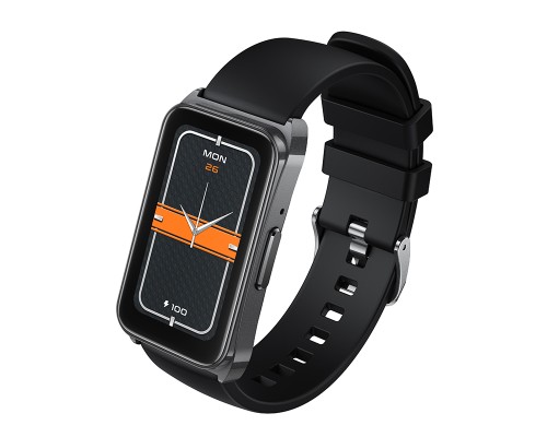Фітнес-браслет BOROFONE BD16 37mm. 200 mAh. IP67 Smart bracelet Black (6941991126574)