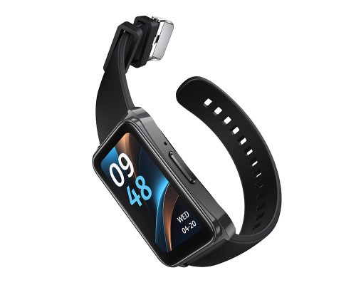 Фітнес-браслет BOROFONE BD16 37mm. 200 mAh. IP67 Smart bracelet Black (6941991126574)