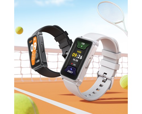 Фітнес-браслет BOROFONE BD16 37mm. 200 mAh. IP67 Smart bracelet Black (6941991126574)