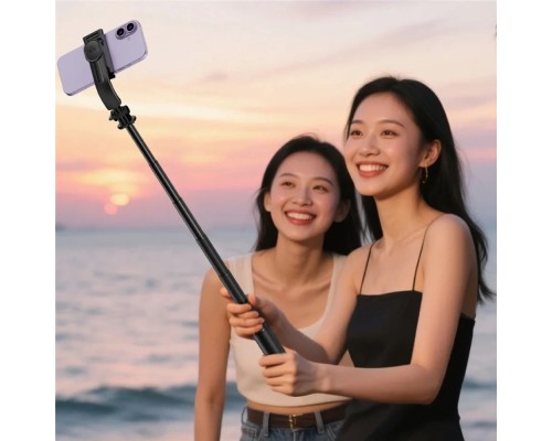 Селфі-монопод ACEFAST E42 supports automatic selfie stand opening, (105cm) Black (6974316286134)