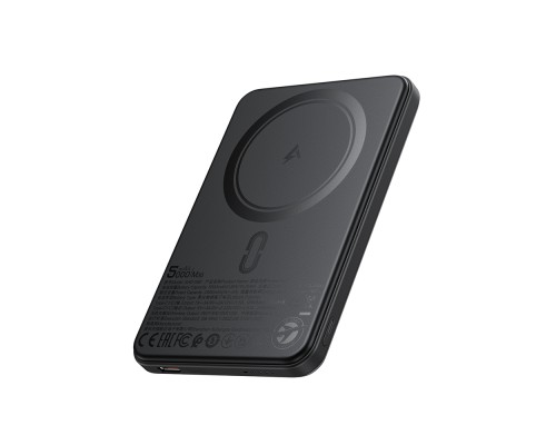 Зовнішній акумулятор ACEFAST M30-5000 PD20W magnetic fast charging power bank with cable Black (6974316286004)