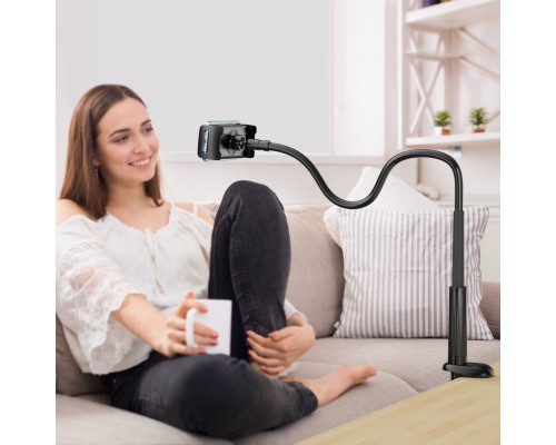 Тримач телефона ACEFAST E40 lazy holder Black (6974316286127)