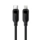 Кабель ACEFAST C16-01 TPU charging data cable USB-C to L Black (6974316286196)