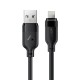 Кабель ACEFAST C16-02 TPU charging data cable USB-A to L Black (6974316286202)
