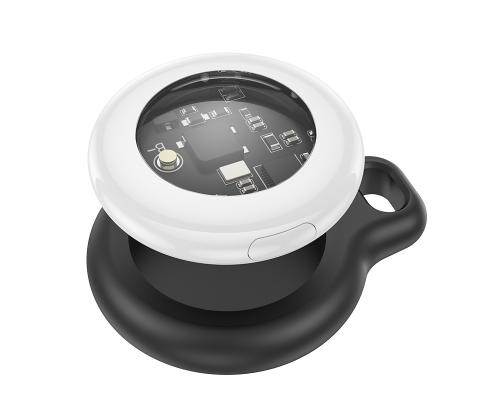 Трекер HOCO E91 Tiger intelligent positioning anti-lost device White (6942007618915)