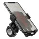 Велотримач для телефона HOCO CA73 Flying one-touch bicycle and motorcycle universal holder Black＆Red (6931474731753)