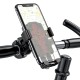 Велотримач для телефона HOCO CA73 Flying one-touch bicycle and motorcycle universal holder Black＆Red (6931474731753)