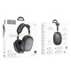 Бездротові накладні навушники HOCO W55 Pleasing BT headphones Deep Space Gray (6942007632683)