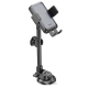 Автотримач для телефона HOCO H27 Rock push-type car holder(center console) Black gray (6942007608923)