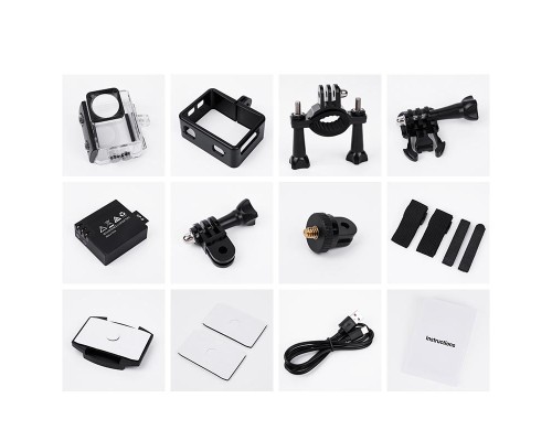 Екшн-камера HOCO DV102 4K anti-shake sports camera Black (6942007633352)