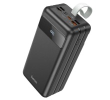 Зовнішній акумулятор HOCO J86B Electric 22.5W fully compatible power bank(60000mAh) Black (6931474771742)