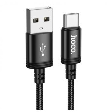Кабель HOCO X91 Radiance charging data cable for Type-C(L=3M) Black (6931474788726)