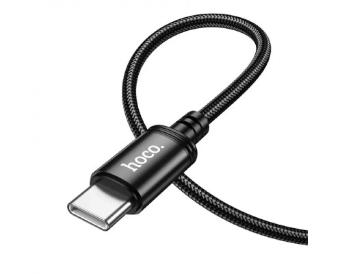 Кабель HOCO X91 Radiance charging data cable for Type-C(L=3M) Black (6931474788726)