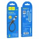 Кабель HOCO X52 USB to Type-C 3A, 1m, PVC, PVC connectors, magnetic, Black (6931474735546)