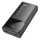 Зовнішній акумулятор HOCO J144A Hymn power bank(30000mAh) Black (6942007642132)