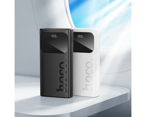 Зовнішній акумулятор HOCO J144A Hymn power bank(30000mAh) Black (6942007642132)