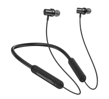 Бездротові спортивні навушники HOCO ES70 Armour neck-mounted BT earphones Black (6942007611602)