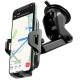 Автотримач для телефона HOCO CA76 Touareg one-touch center console car holder Black (6931474742568)