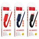 Кабель HOCO X59 USB to Type-C 3A, 1m, nylon, TPE connectors, Blue (6931474744944)