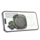 Автотримач для телефона HOCO H28 Rainbow ring magnetic car holder(air outlet) Black (6942007611459)