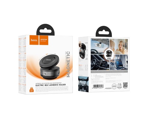 Автотримач для телефона HOCO H87 Dragon electric suction cup magnetic holder(universal) (6942007658577)