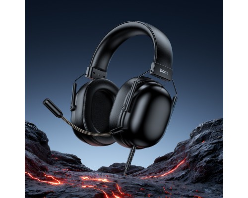 Навушники ігрові HOCO W113 Dynamic USB7.1 channel gaming headphones Black (6942007664127)