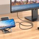 Перехідник HOCO UA27 HD on-screen cable iP to HDTV Metal Gray (6942007619011)