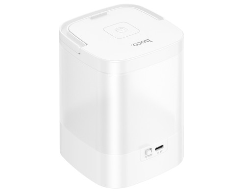 Світильник HOCO HX15 1.5W. 1200 mAh. Smart clock night light White (6942007671842)