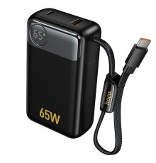 Зовнішній акумулятор HOCO Q53 Skillful PD65W power bank(12000mAh) Black (6942007672597)