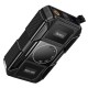 Автомобільний пуско-зарядний пристрій з насосом HOCO QS6 Clever Intelligent air pump+emergency start-up power bank(8000mAh) Black (6942007673013)