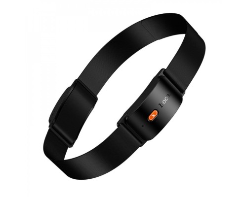 Cпортивна пов'язка на голову з Bluetooth-гарнітурою HOCO EA10 Energica Black (6942007671521)