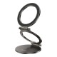 Автотримач для телефона HOCO H102 Whale magnetic ring holder(multi-scene) Metal Grey (6942007674478)