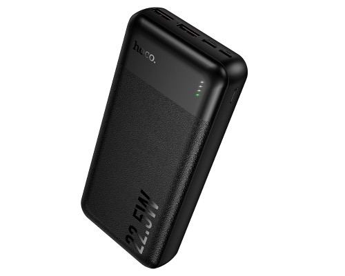 Зовнішній акумулятор HOCO J159A Essence 22.5W+PD20W fully compatible power bank(20000mAh) Black (6942007673587)