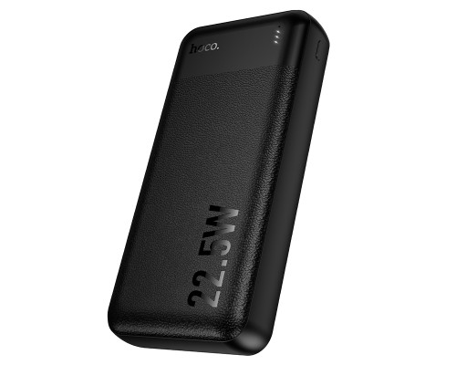 Зовнішній акумулятор HOCO J159A Essence 22.5W+PD20W fully compatible power bank(20000mAh) Black (6942007673587)