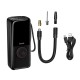 Автомобільний насос HOCO ZP18 Enlighten portable smart air pump Black (6942007673303)