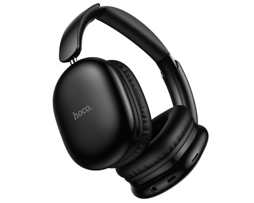 Бездротові накладні навушники HOCO W73 Graceful BT headphones(App) Black (6942007674867)