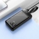 Зовнішній акумулятор HOCO J123B Element 22.5W+PD20W fully compatible power bank with digital display(30000mAh) Black (6942007612081)