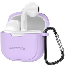 Бездротові навушники BOROFONE BW29 Charm true wireless BT headset Taro Purple (6974443389777)