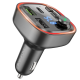 АЗП з FM-модулятором BOROFONE BC48 Broad QC3.0 car BT FM transmitter 18W Black (6941991104039)