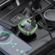 АЗП з FM-модулятором BOROFONE BC48 Broad QC3.0 car BT FM transmitter 18W Black (6941991104039)
