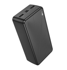 Зовнішній акумулятор BOROFONE BJ55B Graceful power bank(30000mAh) Black (6941991116421)