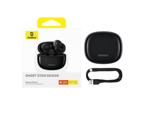 Бездротові навушники Baseus Bowie E11 True Wireless Earphones Cluster Black (A00053500113-Z1)