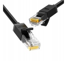Мережевий кабель UGREEN NW102 Cat 6 U/UTP Lan Flat Cable 2m (Black)(UGR-50174) (UGR-50174)
