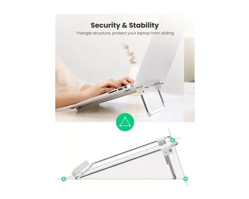 Підставка для ноутбука UGREEN LP230 Desktop Laptop Stand (Silver)(UGR-80348) (UGR-80348)